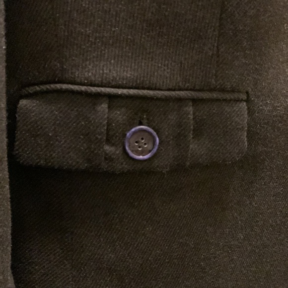 6/$20 The Limited Beautiful Houndstooth Olive Blazer 2 front Pockets EUC Size M - Picture 6 of 16